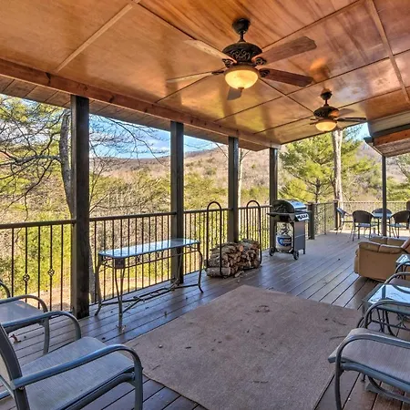 Villa Twin Pines Hill House - Fire Pit And Mountain View
